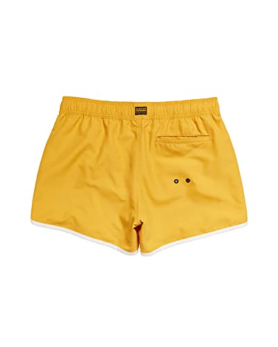 Miniatura 3 de G-Star Raw Carnic Solid Badeshorts, Trajes De Baño Para Hombre, Amarillo Dull Yellow D22961-A505-1213 , L