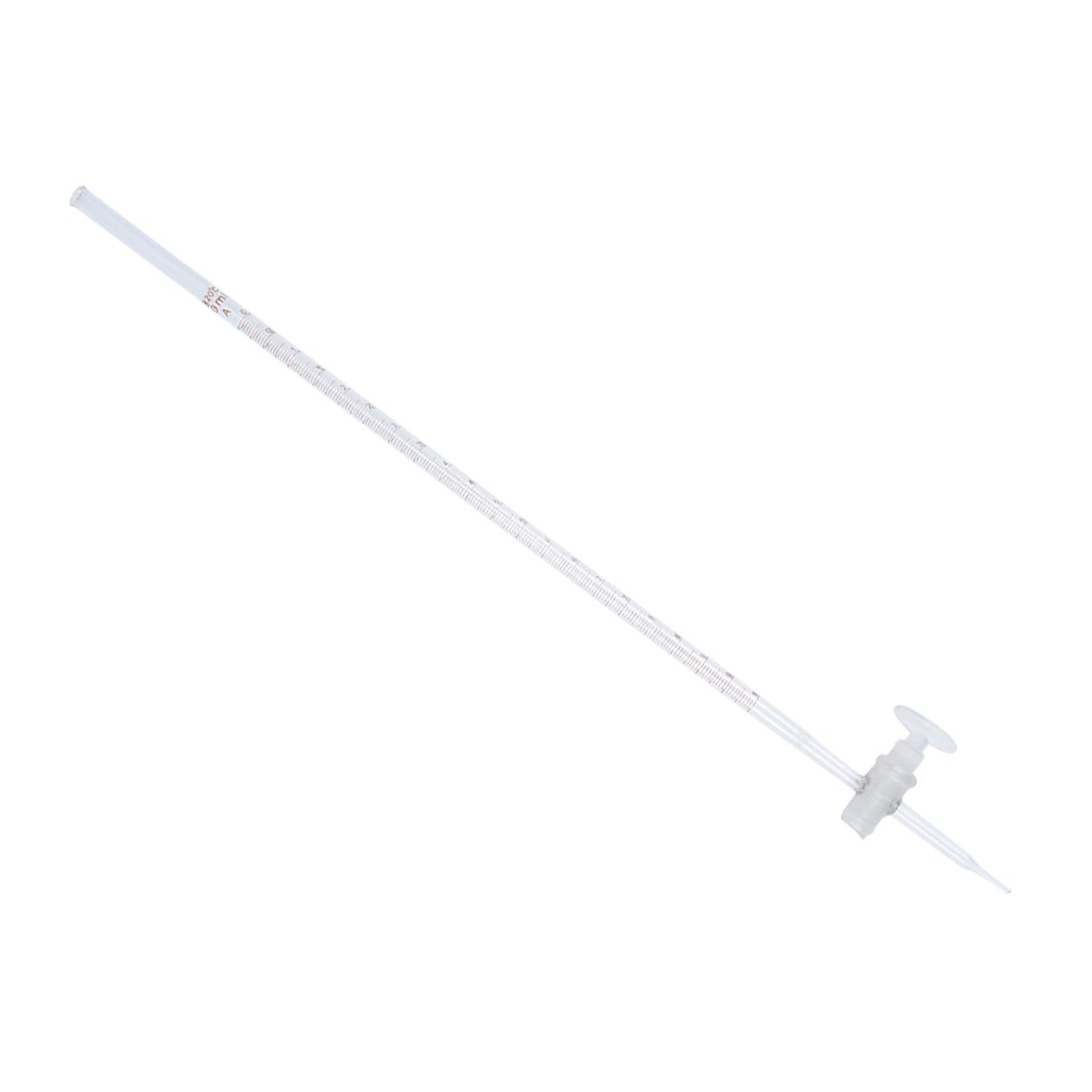 Un Verre 1 Pc Burette pipette de titrage acido-basique support de porte-lunettes ardoise outil instrument en verre escalader Provisions fournitures de classe verrerie clé