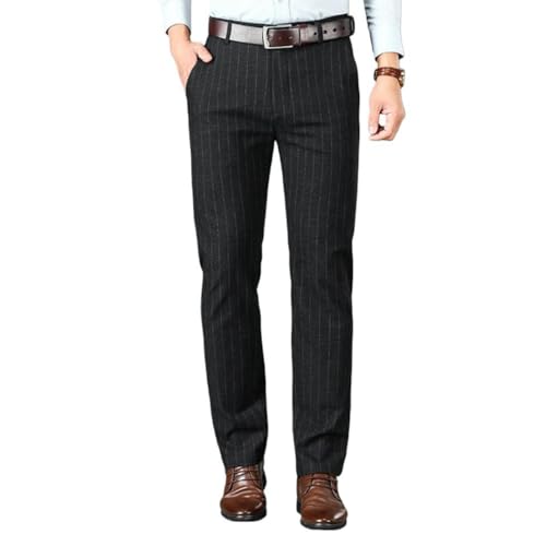 Pantalon de costume droit anti-plis pour rester impeccable durant vos trajets business