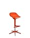 Produktbild Kartell Spoon Hocker, Bambus, orange, 44 x 76 x 52 cm