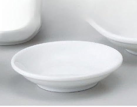 Set of 10, Chinese Accessories, 2.8 Plates, 3.5 x 0.8 inches (9 x 2 cm), Chinese Tableware, Ramen, Restaurant, Drinking Tea, Commercial Use, Hotel