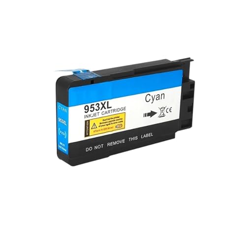 Cartucho de Tinta Negro CMYK 953 953XL, Compatible con Impresora HP OfficeJet Pro 7720 7730 7740 8210 8218(C)
