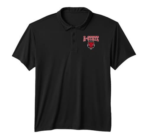Arkansas State A-State Red Wolves ASTATE08 Performance Polo Shirt