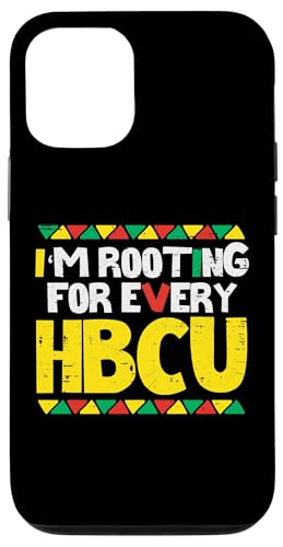 Black History Rooting For Every HBCU Teacher �����Y ���f�B�[�X �L�b�Y �X�}�z�P�[�X iPhone 12/12 Pro �p
