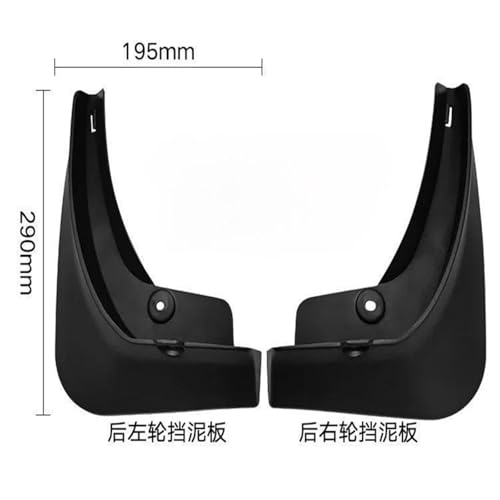 Guardabarros para Tesla Model 3 (2016-2023): Protección premium y ajuste a la medida de tu coche 4