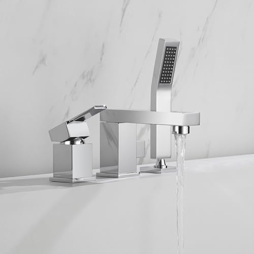Robinets de bain à trois trous pour transformer votre baignoire en spa de détente