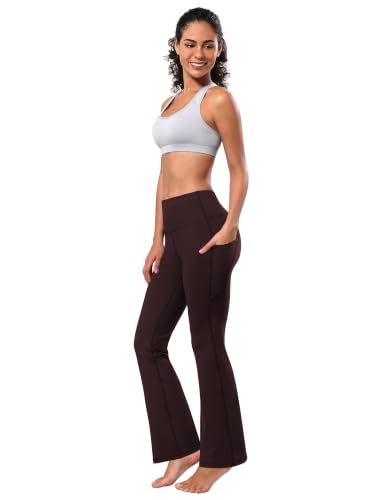 Image of BUBBLELIME 29 inch /31 inch /33 inch /35 inch /37 inch Women High Waist Bootlegs Yoga Pants