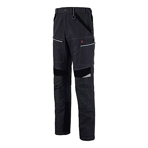 Pantalon travaux lourds Lafont Work Attitude 350 noir et gris taille 0