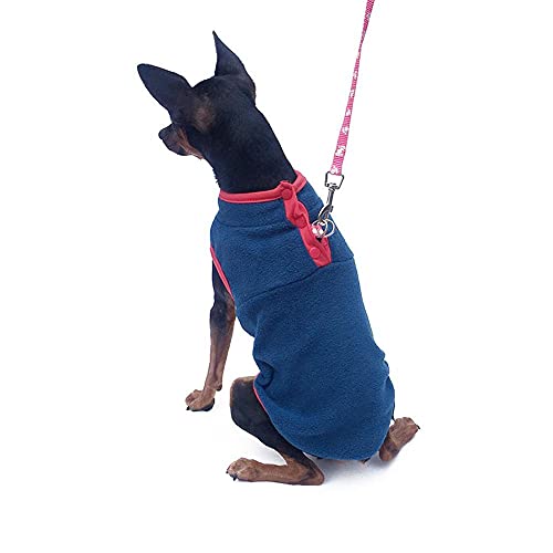 Accesorios para Perros XUEJIAN Ropa para Perros Jumper Chaleco Sudadera para Perros Invierno Otoño Chaleco de Lana cálido Abrigo Chaqueta Ropa...