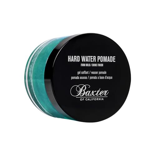 Baxter of California Hard Water Pomade for Men | Shine Finish | Firm Hold | Hair Pomade | 2 fl. oz.