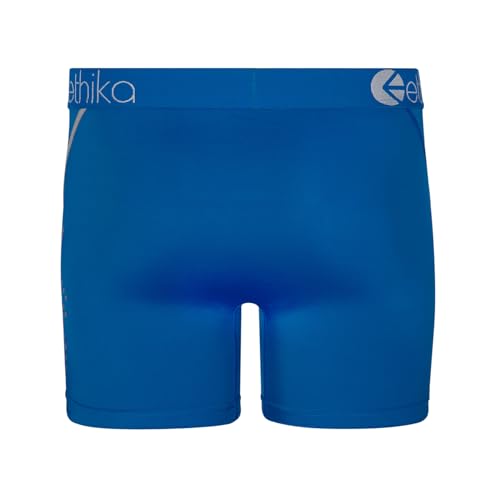 Ethika Mens SubZero MID Boxer Brief | Neon Blue3