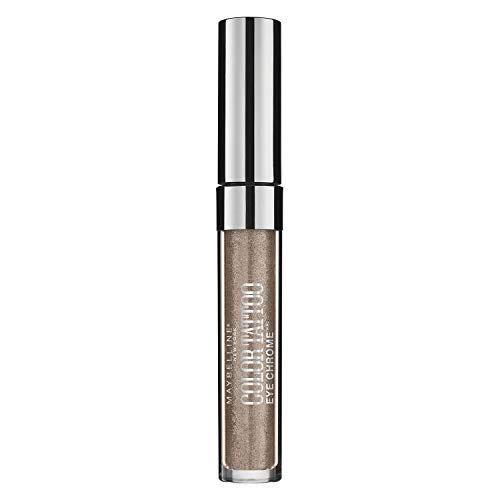 Image of Maybelline Fool's Gold New York Color Tattoo Metallic Eye Chrome Shadow Powder, Fool's Gold, 0.11 Fluid Ounce