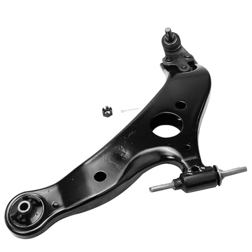 Image of Detroit Axle - Front Lower Control Arms for 2004-2010 Toyota Sienna 2005 2006 2007 2008 2009, 2 Lower Control Arms w /Ball Joints, 2 Sway Bar Links Replacement