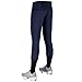 CHAMPRO Women's Tournament Traditional Low-Rise Polyester Softball Pant, Small, Navy