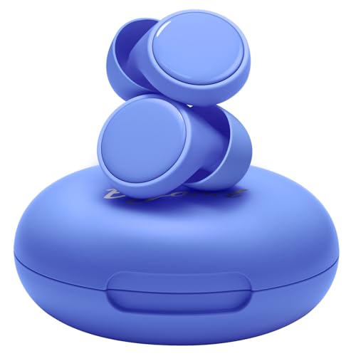 BIGOOD Comfortable Ear Plugs for Sleeping, Snoring, Travel, Concerts, Studying, Loud Noise, Work Blue