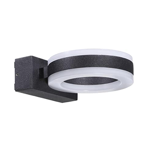 Lampe murale haut-bas à LED étanche au design architectural pour façade