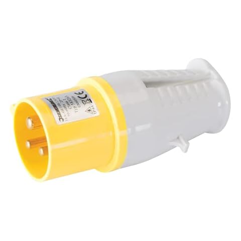 Powermaster 583263 16A Plug 110V 3 Pin Cover