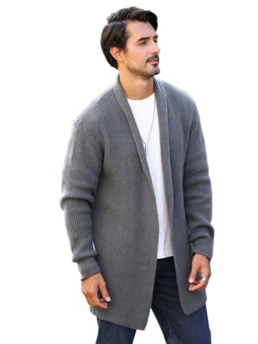 men's pullover sweaters Open Front Cardigan - Main Image
