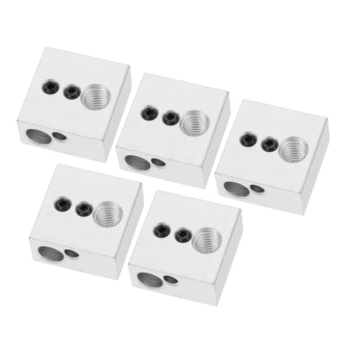 ERINGOGO 5piezas Bloques De Calefacción Para Impresoras Compatible Extrusoras y Accesorios De Calefacción Para Impresoras Conductividad Térmica Instalación