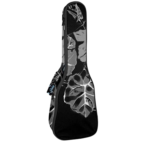 Sac de transport pour ukulélé ténor étanche et rembourré à motif squelette