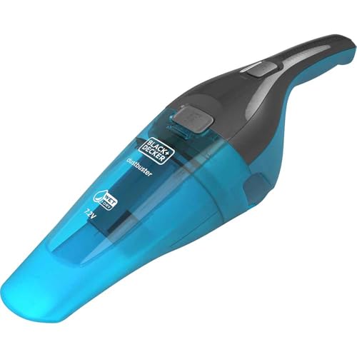 Black and Decker WDC215WA 7.2v Cordless Wet and Dry Dustbuster Hand Vacuum 1 x 1.5ah Integrated Li-ion