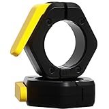 Barbell Clamps, Quick Release Weightlifting Collars - Quick Release Barbell Clamp | for Squats Bench Fitness Strength Training Lifting