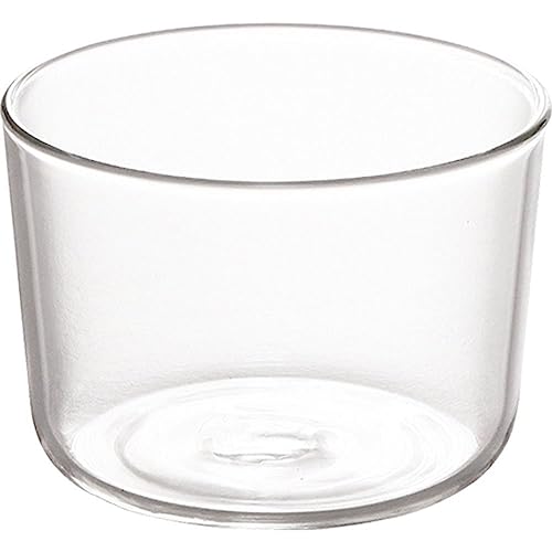 Piccole ciotole da dessert in vetro, 250 ml, tazza trasparente per budino, bicchieri da degustazione per parfait, gelati, feste di compleanno