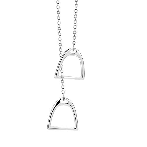 Collier fer à cheval argent 925, bijou anti-ternissement