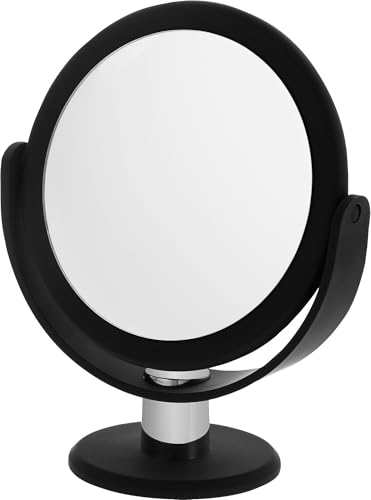 BLACK SOFT TOUCH VANITY MIRROR