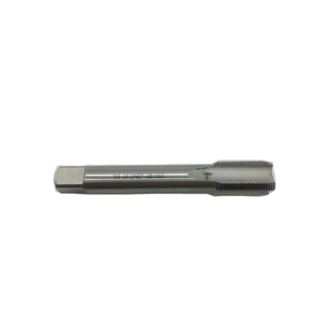 1 taraud fileté à droite en acier rapide 5/8" - 24 HSS 5/8-24 TPI