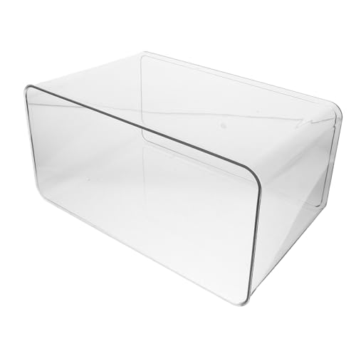 QUMIIRITY 透明プラスチック小型水槽 デスクトップミニ水族館 爬虫類繁殖ケース コンパクト魚缸 多用途両生類飼育ボックス 卓上観賞用亀飼育