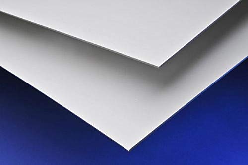 White PVC uPVC Hygenic Wall Cladding 855mm x 2000mm 1.3mm Thick