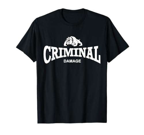 Criminal Damage Bulldog T-Shirt