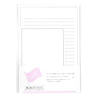 特別価格☆aromantic ロールシール♡メモ♡平袋セット Amazon.co.jp: ハゴロモ 推し色レターセット ピンク No.82140