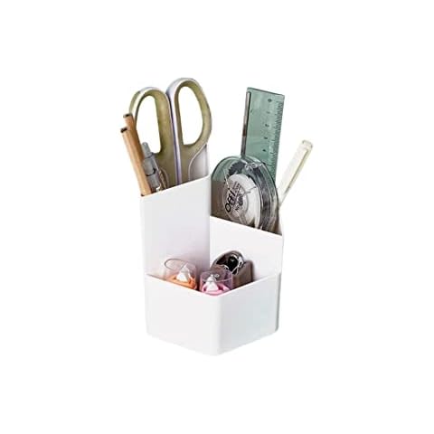 TG Thistle Gem Desktop Storage Organizer Pencil Card Holder Box Container for Desk, Office Supplies, Vanity Table Cover