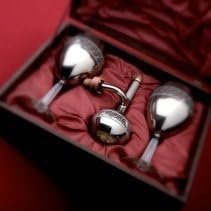 IL Decantino Platinum Gift Set with Crystal Glasses