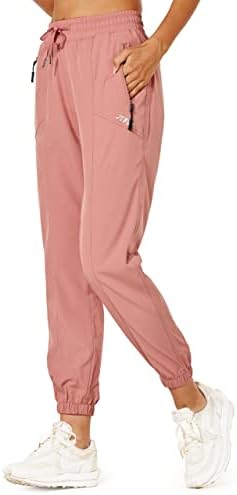 TTFLY Women's Cargo Joggers Pant Quick Dry Running Hiking Pants Athletic Track Pant
