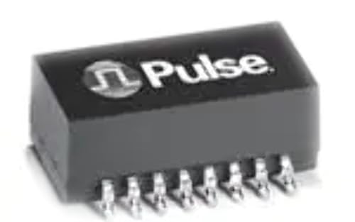 E2023 Telecom Transformer 1CT:2.5CT/1CT:1CT 0.4Ohm Prim. DCR 16 Terminal Gull Wing SMD
