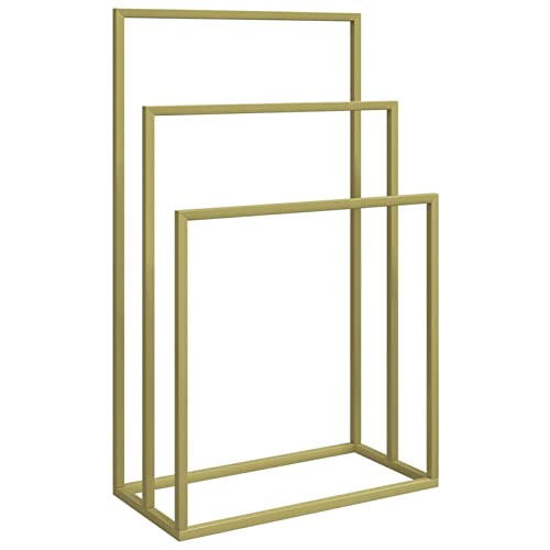 Support de séchage or pour une salle de bain moderne et ordonnée - 3