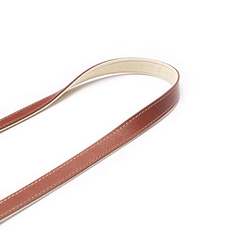 Canpis Cp008 Camera Shoulder Neck Strap Compatible With Canon Nikon Leica Fuji Sony Olympus Etc. Brown Color, Adjustable Length, Slim With Flocking Comfortable Pad #TOP5