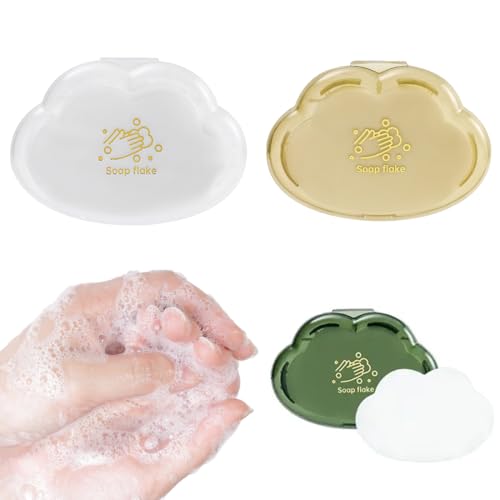 XPEX Lot De 150 Feuilles De Savon De Voyage Jetables,Pour Le Lavage à La Main,La Randonnée,Le Voyage,Mousse Riche