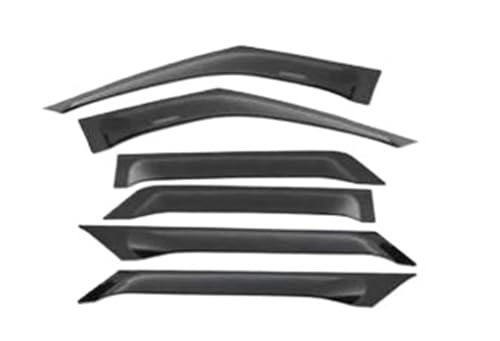 Déflecteur vitre latérale Ford Explorer 21-24 visière de fenêtre auto noire - 6pcs