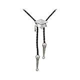 FT454 Gorra de graduación 2,2 x 2 cm Collar Western Cowboy Corbata Bolo Tie