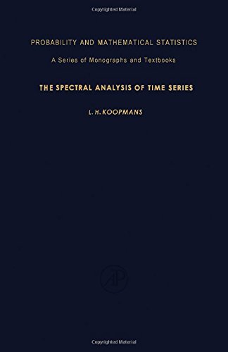 The Spectral Analysis of Time Series