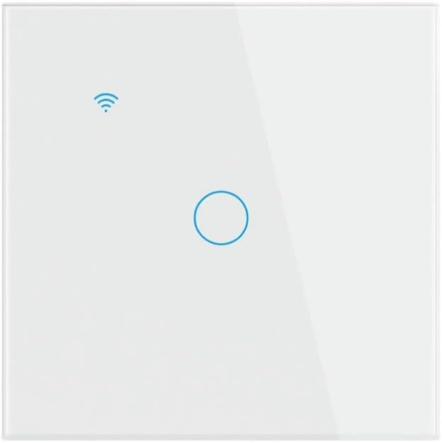 Smart Switch WiFi Homekit No Neutral US/EU Standard Touch Sensor Light Switch Wall Smart Home Siri Voice Control-652-Homekit-WHITE-01