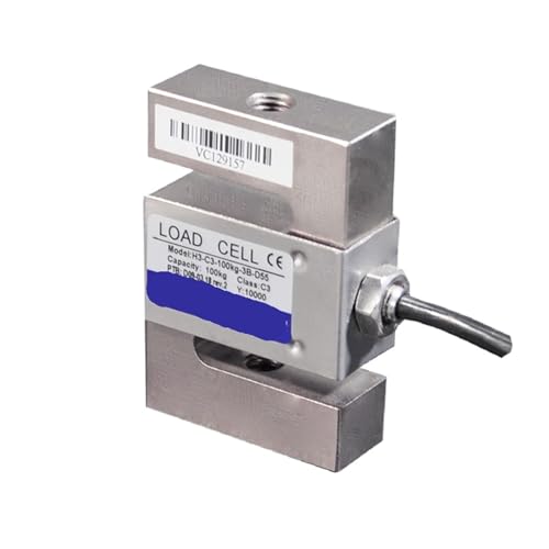 Celda de carga tipo S sensor de pesaje H3C3 300 kg acero aleado para tolva 2