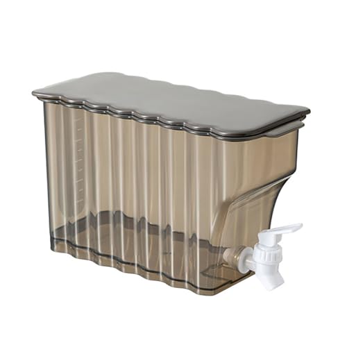 Contenedor de bebidas líquidas, refrigeradores, dispensadores de bebidas con grifo y tapa, refrigerador, jarras frías, refrigerador frío con grifo