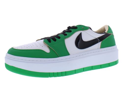 Nike Air Jordan 1 Elevate Low SE Womens Shoes Size 12, Color: Lucky Green/Black/White