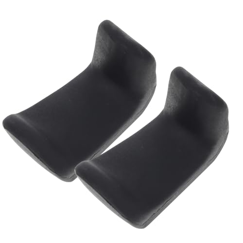 Yardwe Thumb Rest Sleeves 2pcs Rubber Oboe Mat Finger Support Finger Rubbers Anti-fatigue High-strength