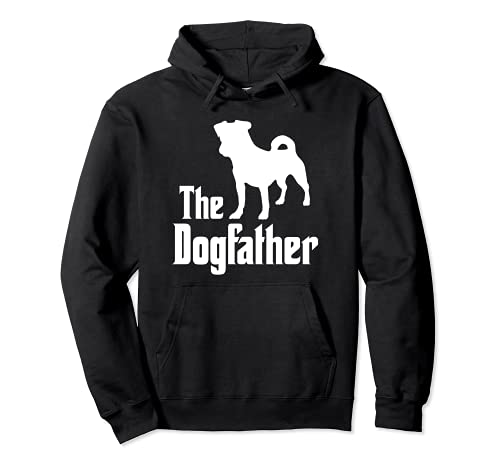 The Dogfather - funny dog gift, funny Jack Russell Terrier Pullover Hoodie, Black